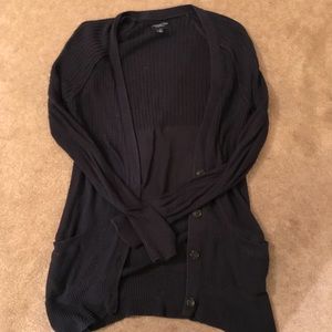 American Eagle Outfitters Navy Cardigan